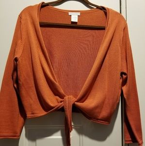 Worthington crop sweater